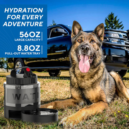 Travel Dog Water Bowl Dispenser BPA Free Portable
