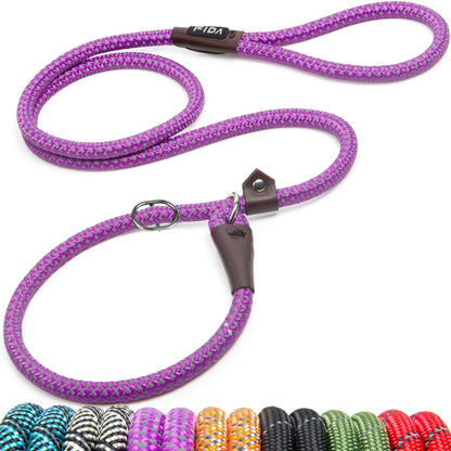 Reflective Slip Lead Dog Leash No Pull Training Rope