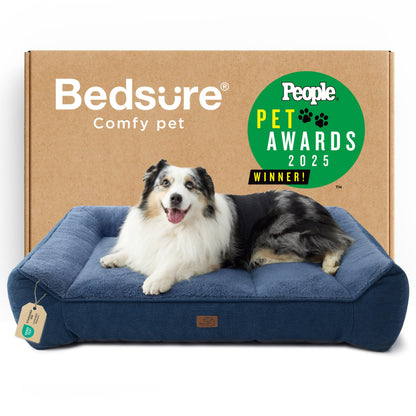 Orthopedic Large Dog Bed Extra Thick Waterproof Plush