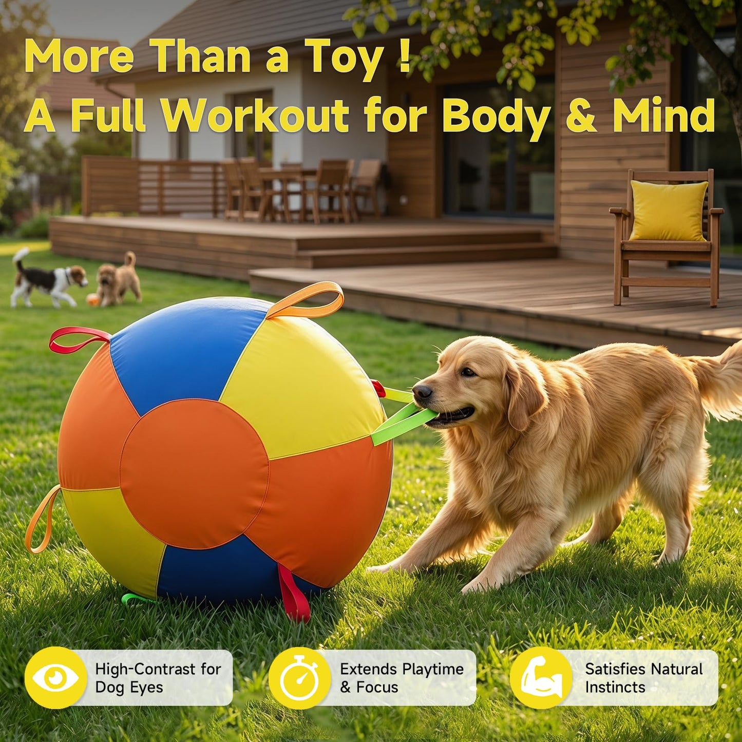 Dog Herding Ball Outdoor Training Toy
