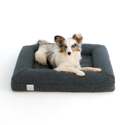 Orthopedic Memory Foam Dog Bed Boucle Washable Waterproof