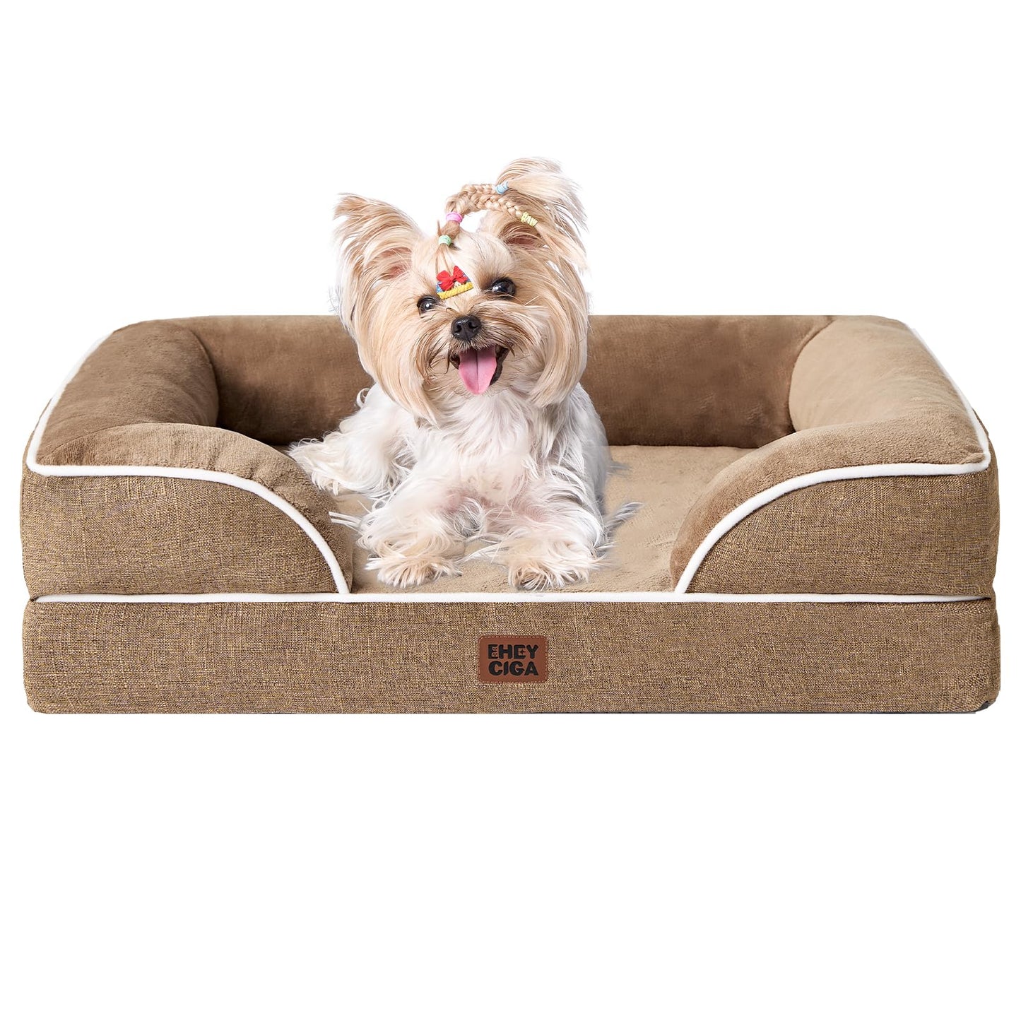 Orthopedic Memory Foam XL Dog Bed Waterproof Washable