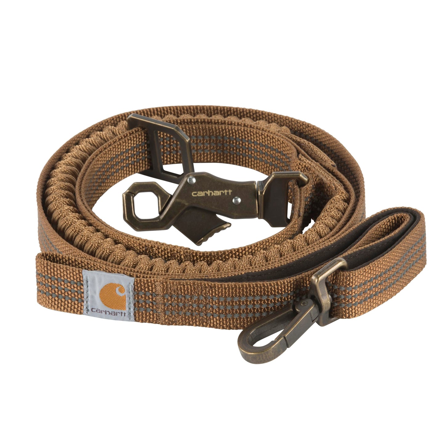Shock Absorbing Reflective Nylon Dog Leash