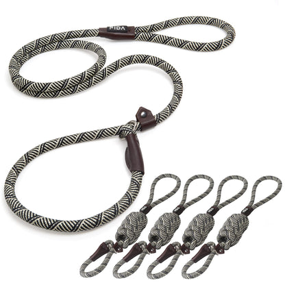 Reflective Slip Lead Dog Leash No Pull Training Rope