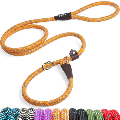 Reflective Slip Lead Dog Leash No Pull Training Rope