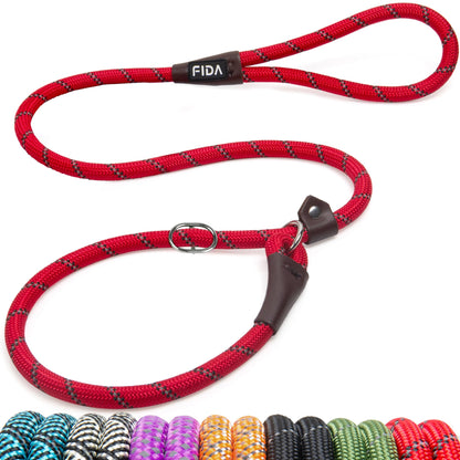 Reflective Slip Lead Dog Leash No Pull Training Rope