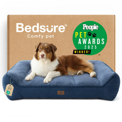 Orthopedic Large Dog Bed Extra Thick Waterproof Plush