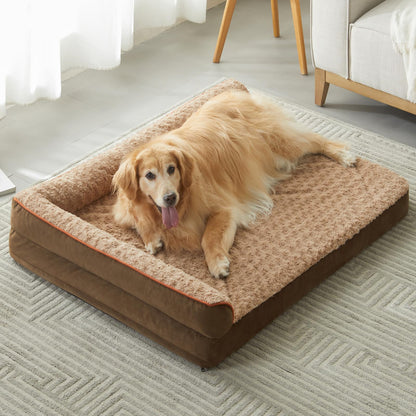 Orthopedic Waterproof Large Dog Bed Removable Cover Sofa