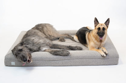Orthopedic Memory Foam Dog Bed Boucle Washable Waterproof