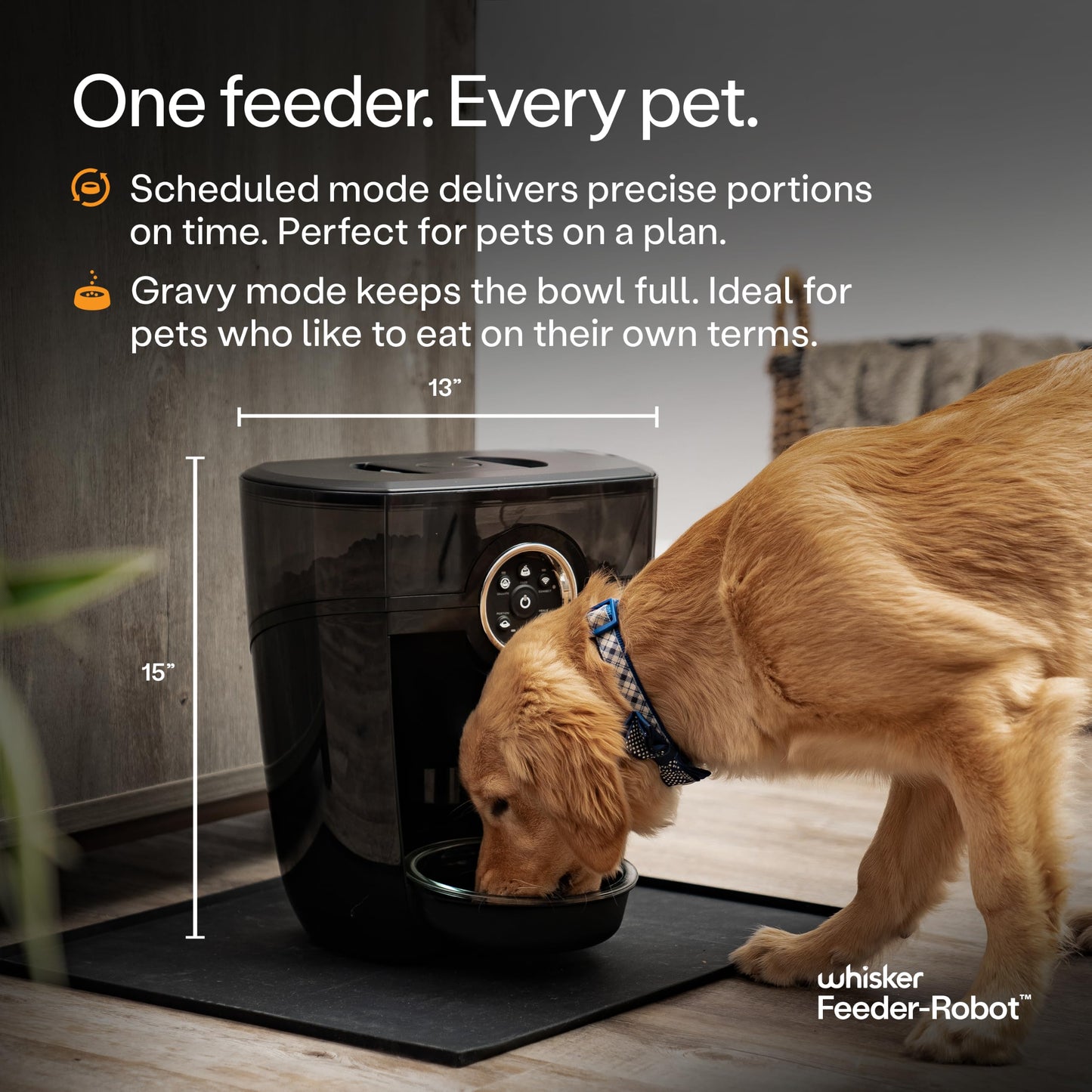 Smart Automatic Pet Feeder WiFi App Control