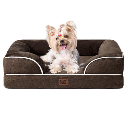 Orthopedic Memory Foam XL Dog Bed Waterproof Washable