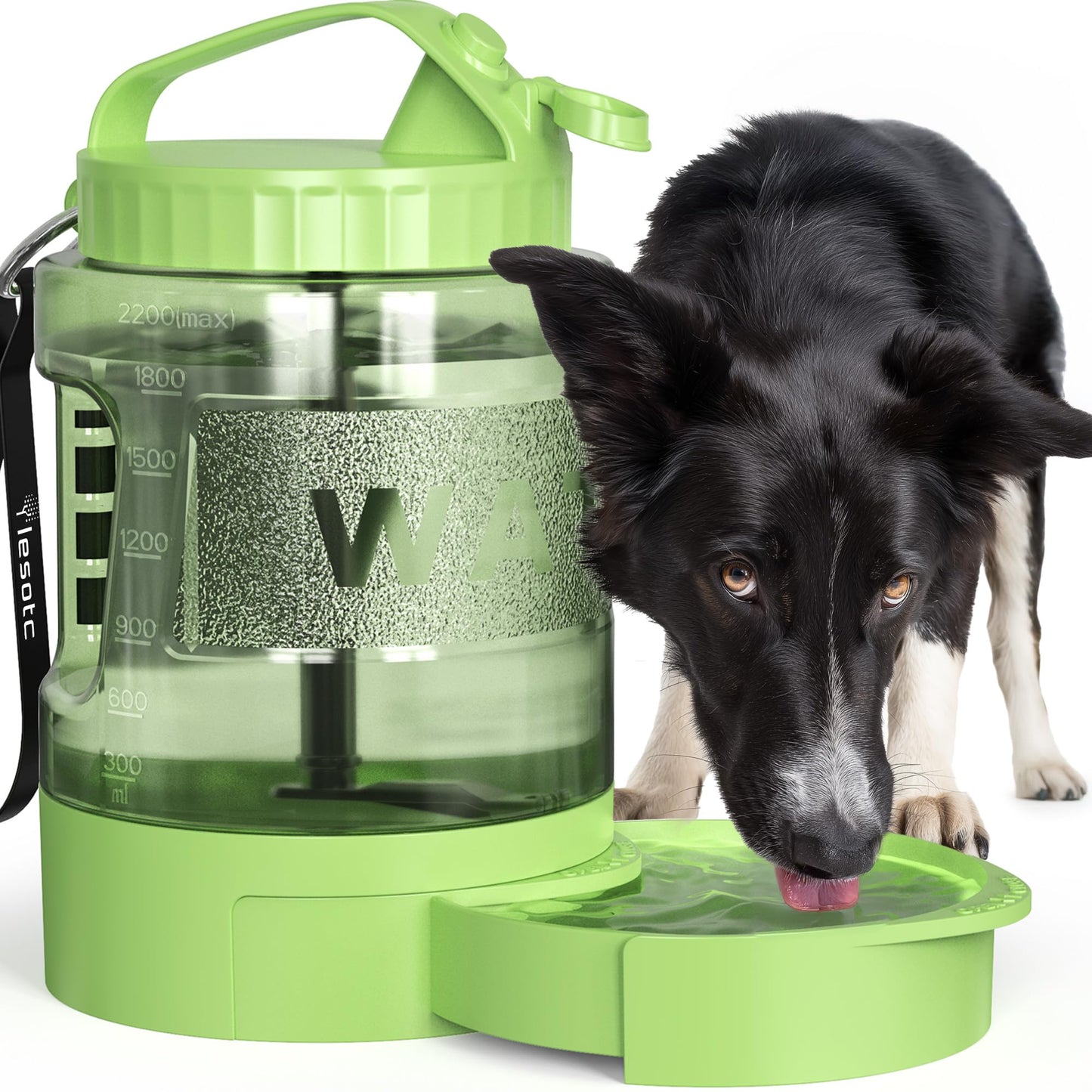 Travel Dog Water Bowl Dispenser BPA Free Portable