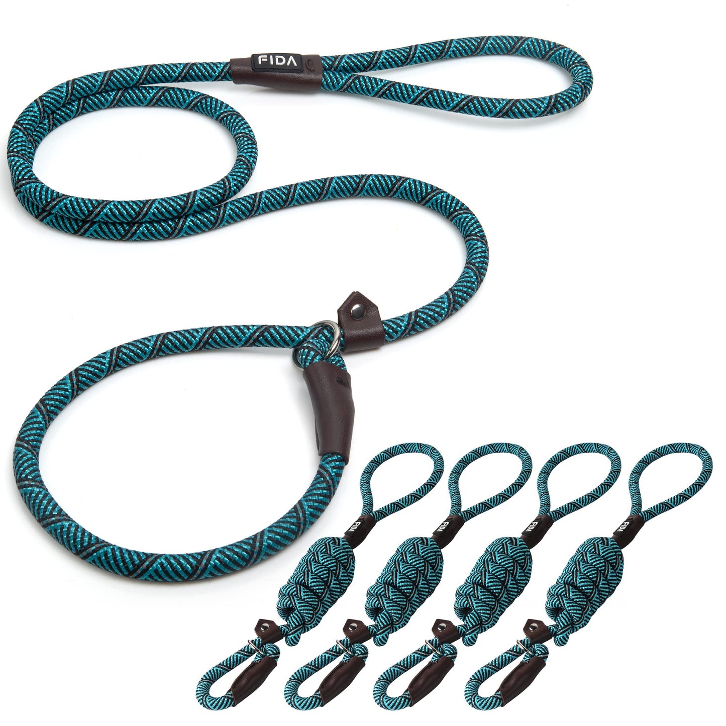 Reflective Slip Lead Dog Leash No Pull Training Rope