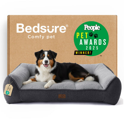 Orthopedic Large Dog Bed Extra Thick Waterproof Plush