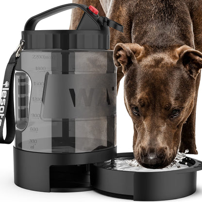 Travel Dog Water Bowl Dispenser BPA Free Portable