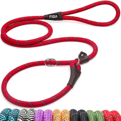 Reflective Slip Lead Dog Leash No Pull Training Rope