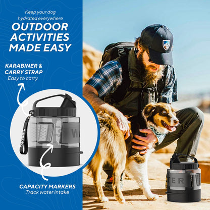 Travel Dog Water Bowl Dispenser BPA Free Portable
