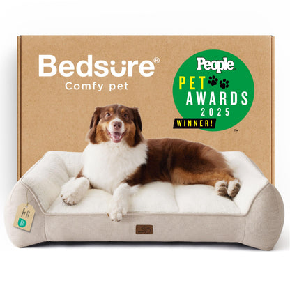 Orthopedic Large Dog Bed Extra Thick Waterproof Plush