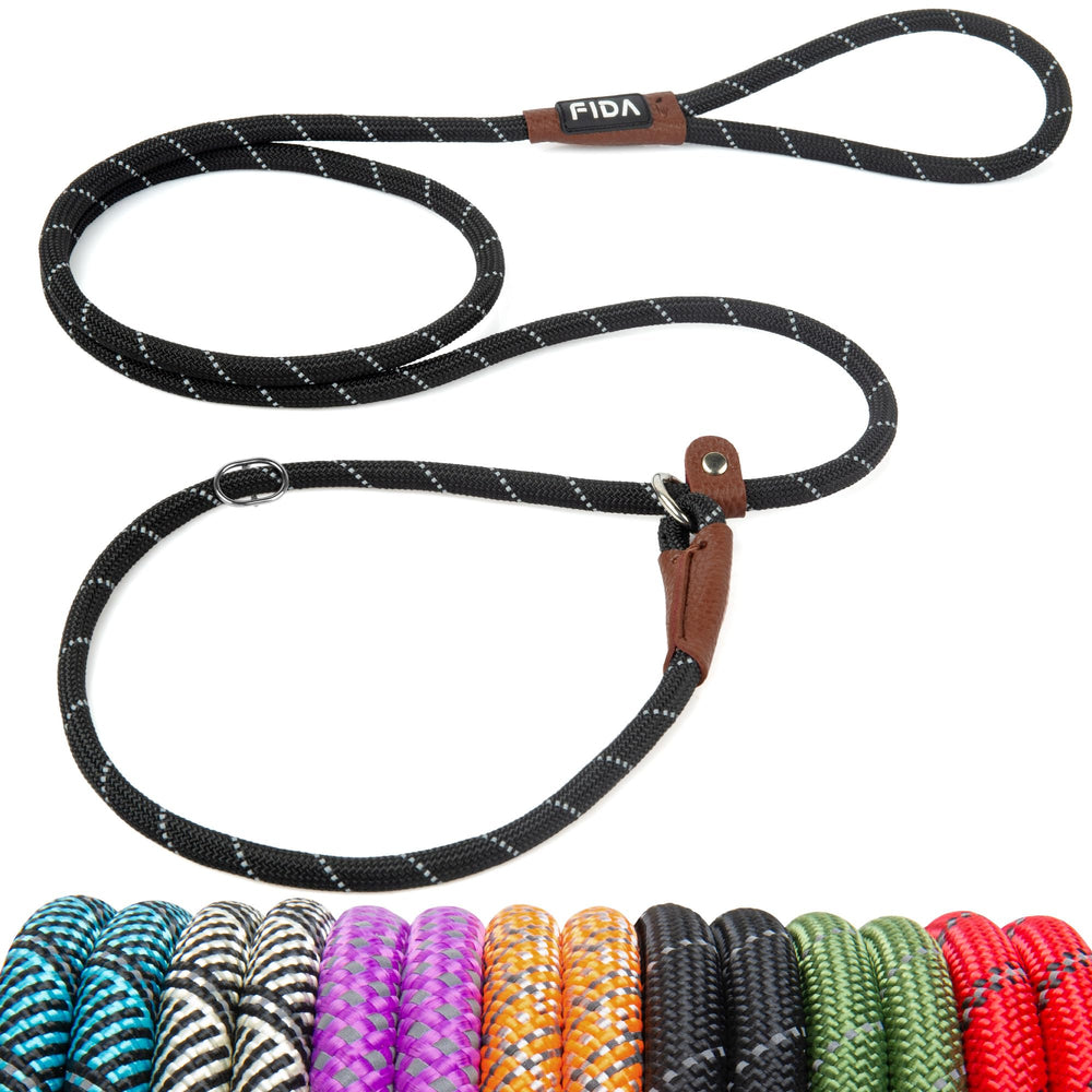 Reflective Slip Lead Dog Leash No Pull Training Rope