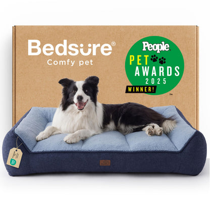 Orthopedic Large Dog Bed Extra Thick Waterproof Plush