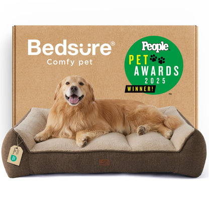 Orthopedic Large Dog Bed Extra Thick Waterproof Plush