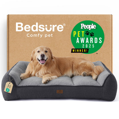 Orthopedic Large Dog Bed Extra Thick Waterproof Plush