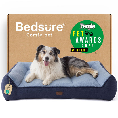 Orthopedic Large Dog Bed Extra Thick Waterproof Plush
