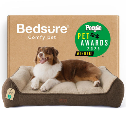 Orthopedic Large Dog Bed Extra Thick Waterproof Plush