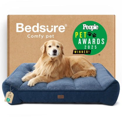 Orthopedic Large Dog Bed Extra Thick Waterproof Plush
